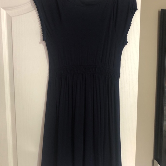 Esprit, navy blue jersey dress - Picture 4 of 5